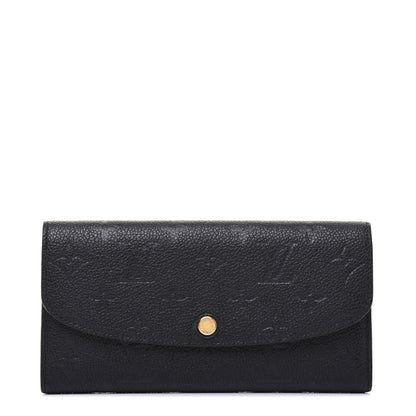 Louis Vuitton Empreinte Emilie Wallet Black Dune 1 of 11