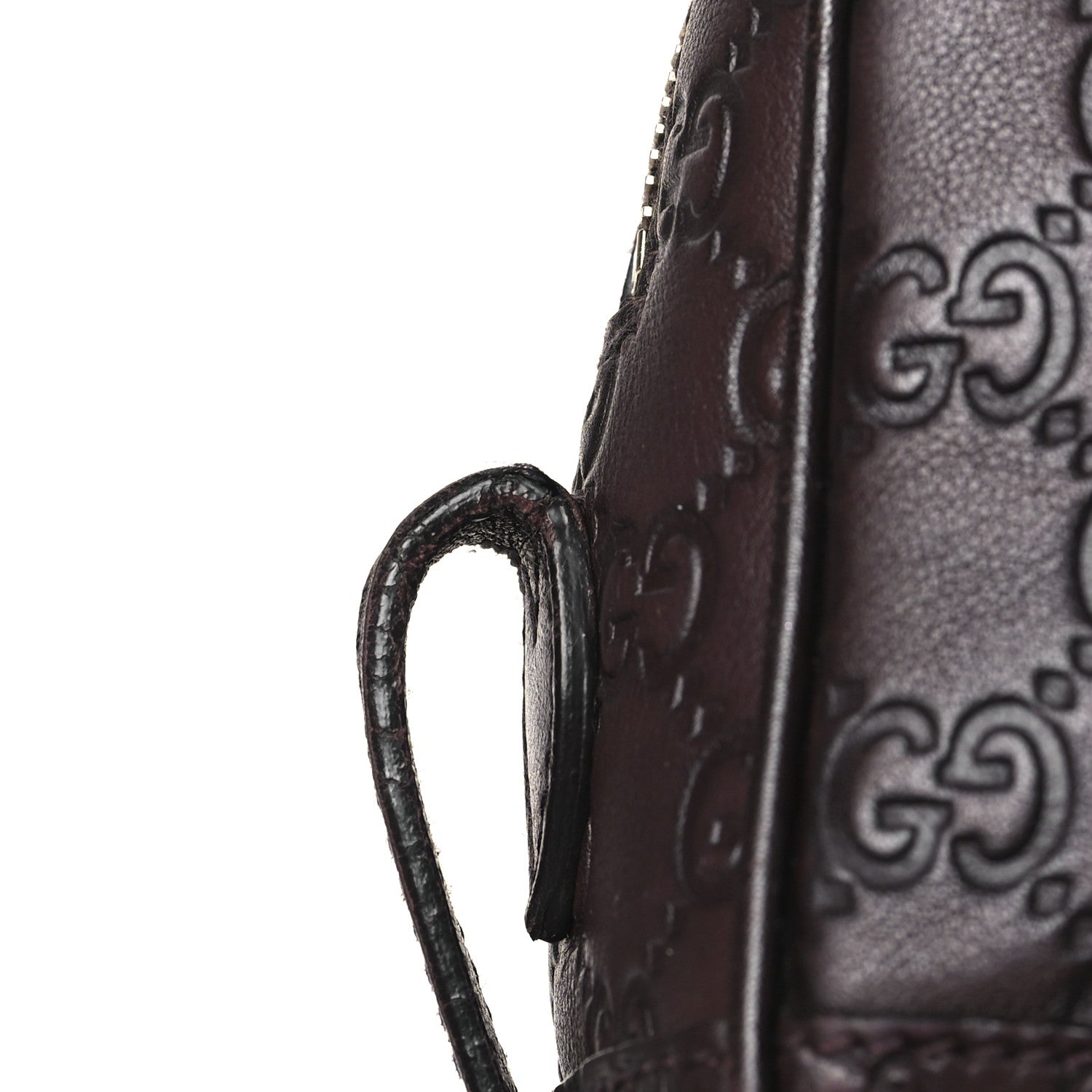 Gucci Guccissima Mini Bree Messenger Bag Chocolate 12 of 12