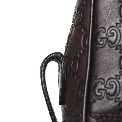 Gucci Guccissima Mini Bree Messenger Bag Chocolate 12 of 12