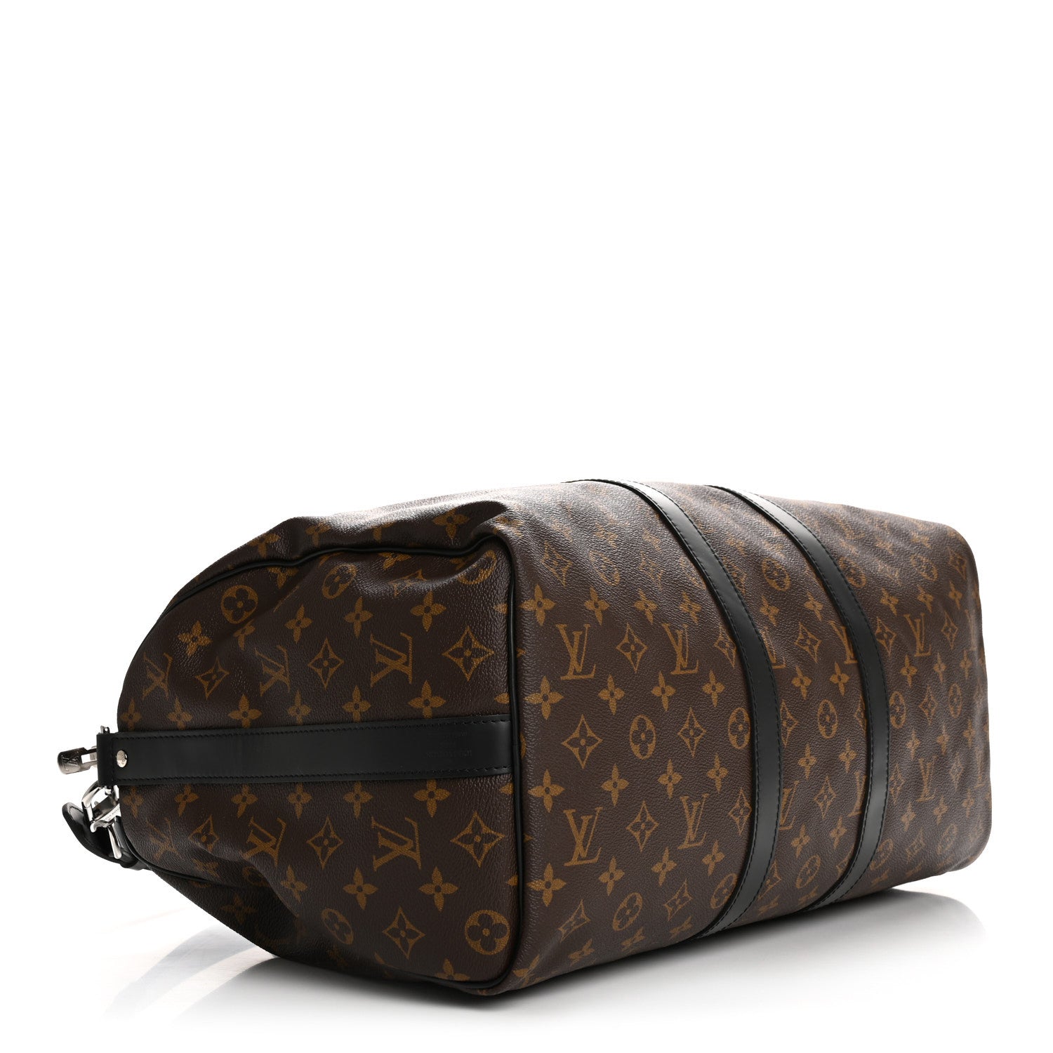 Louis Vuitton Monogram Macassar Keepall Bandouliere 45 3 of 9