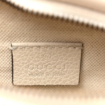 Gucci Grained Calfskin Small Logo Belt Bag White 6 of 10