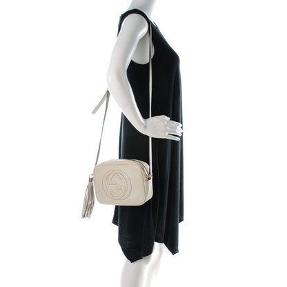 Gucci Pebbled Calfskin Small Soho Disco Bag Off White 2 of 11
