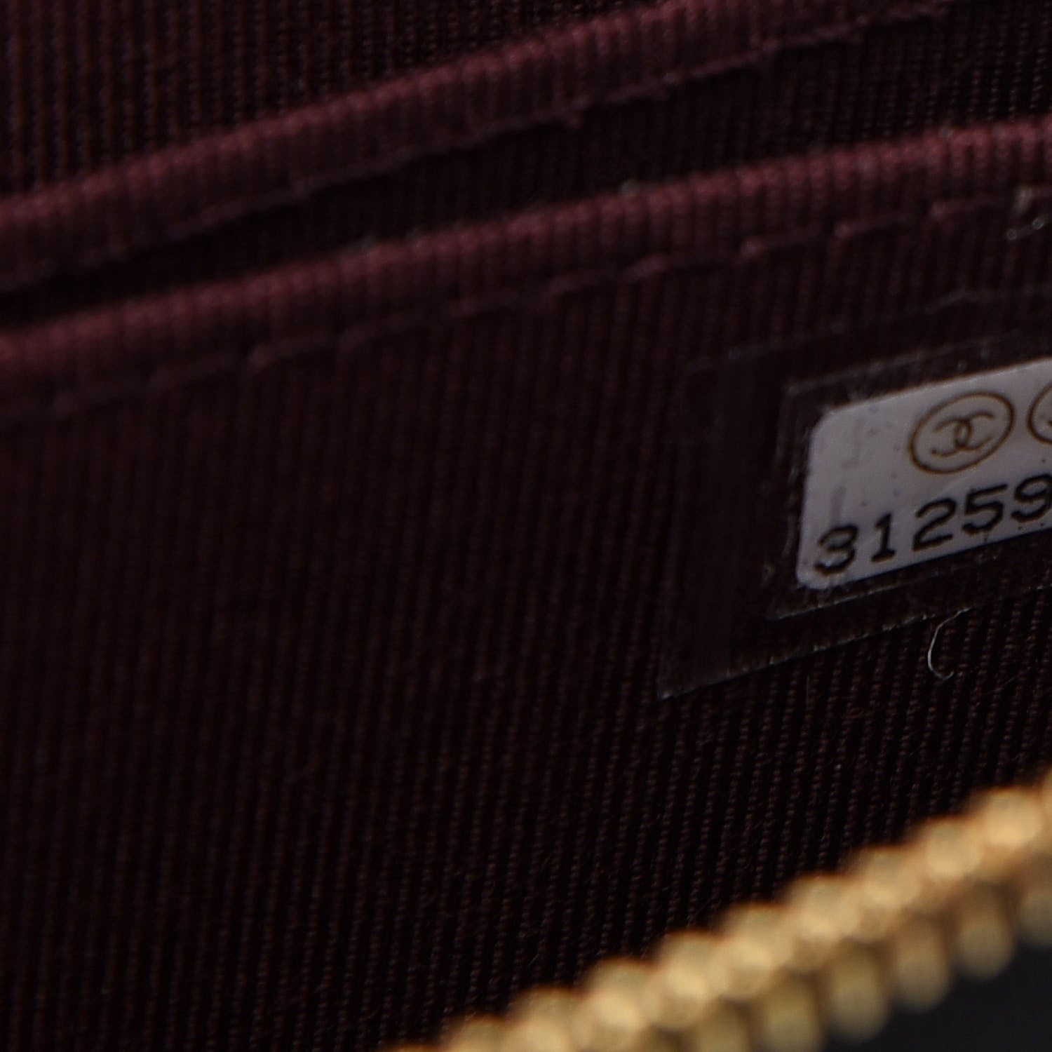 Chanel Caviar Quilted Zip Coin Purse Black 7 of 8