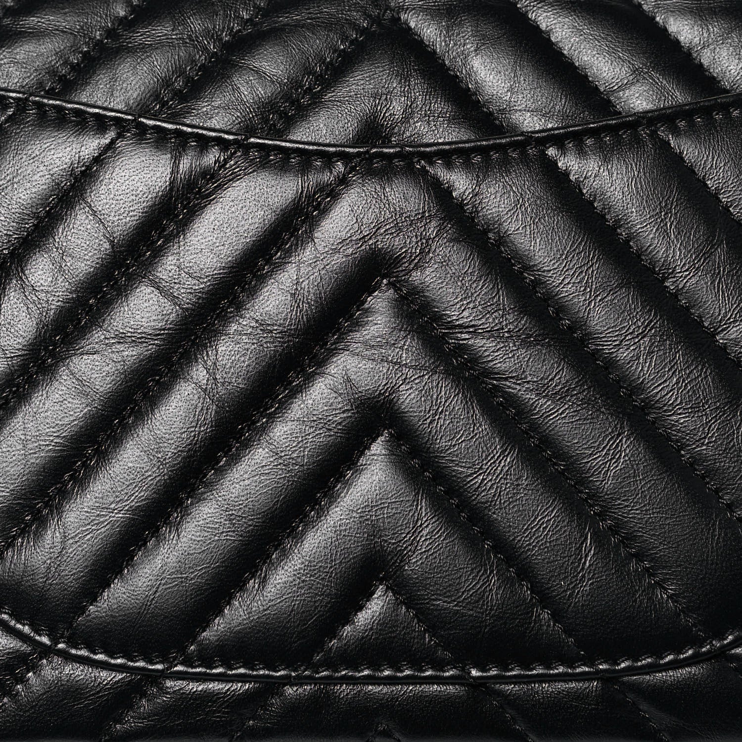 Chanel Aged Calfskin Chevron Quilted 2.55 Reissue 225 Flap So Black 14 of 14