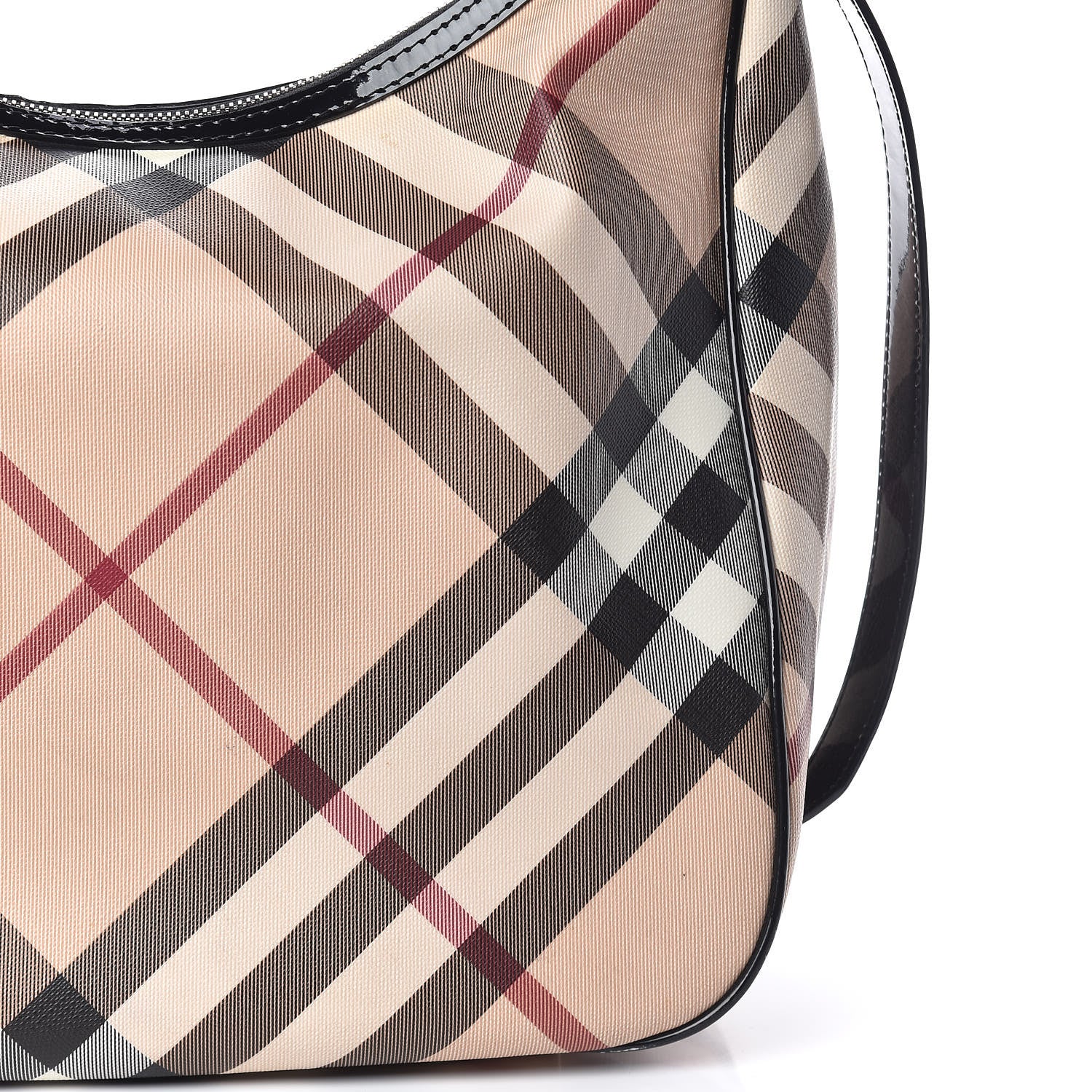 Burberry Nova Check Medium Moore Hobo Black 15 of 21