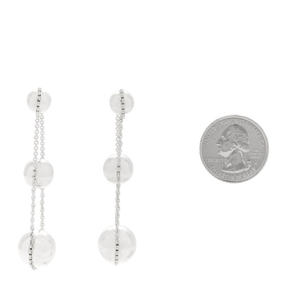 Tiffany Sterling Silver HardWear Triple Drop Earrings 2 of 5