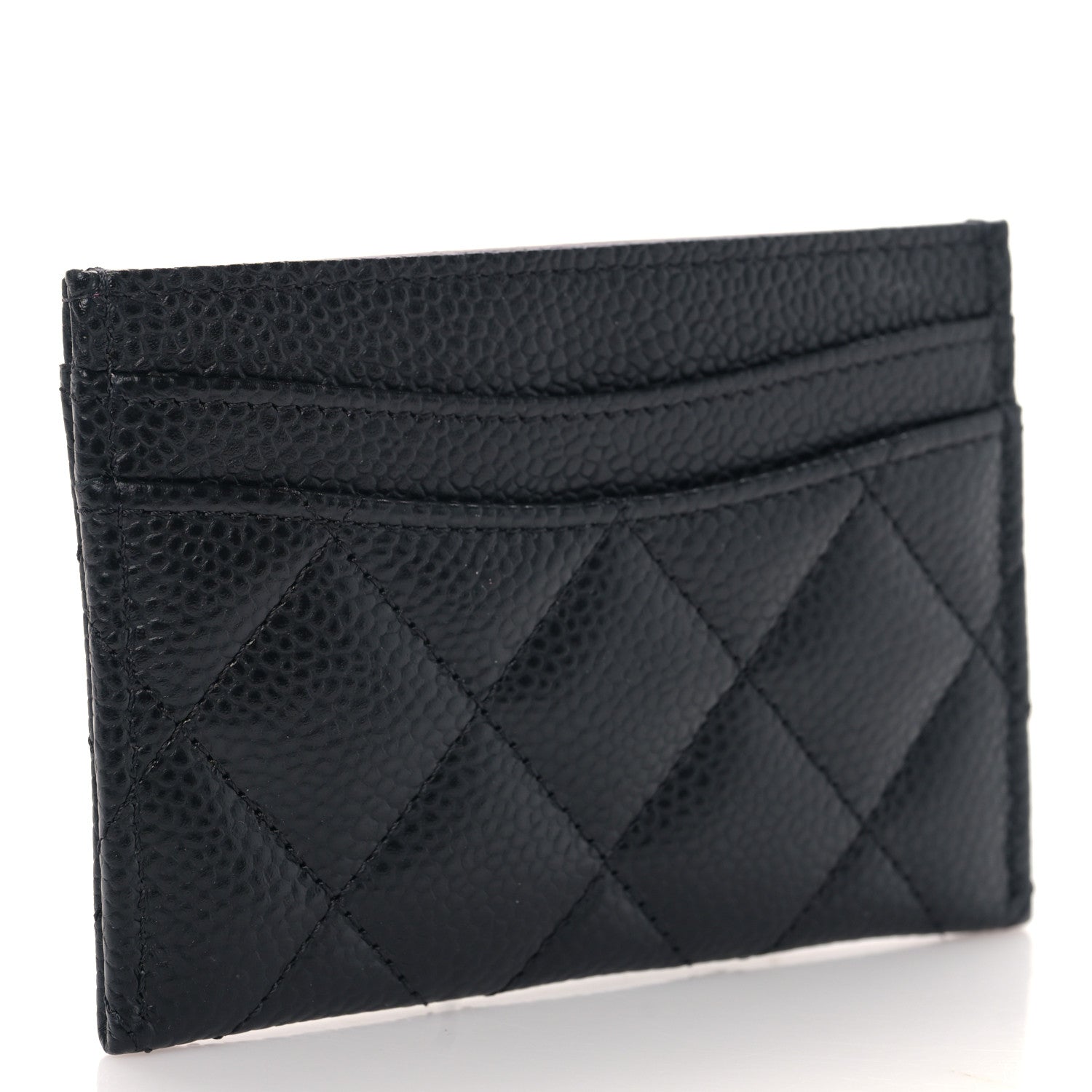 Chanel Caviar Quilted Card Holder Black 3 of 11