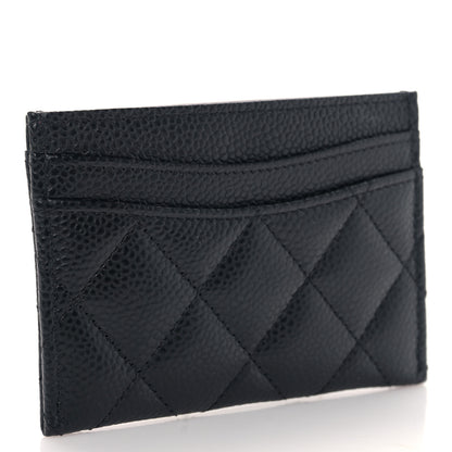 Chanel Caviar Quilted Card Holder Black 3 of 11