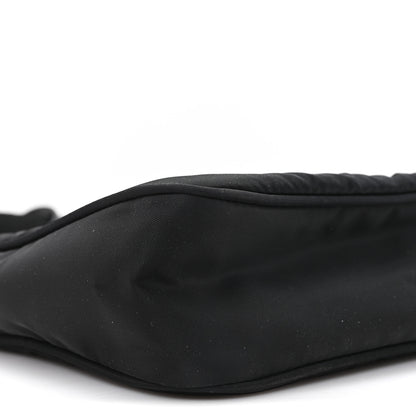 Prada Tessuto Nylon Mini Re-Edition 2000 Bag Black 9 of 10