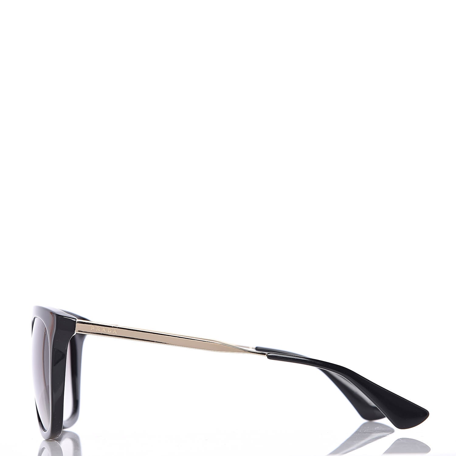 Prada Catwalk Sunglasses SPR 13Q Black 2 of 7