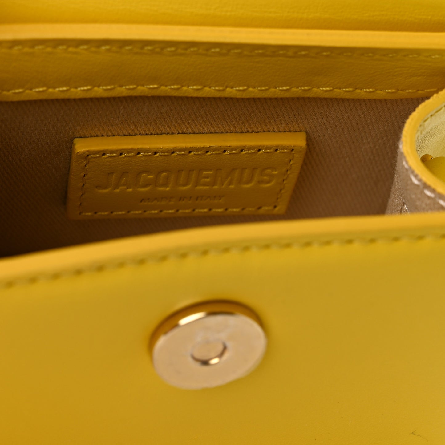 Smooth Calfskin Le Chiquito Yellow