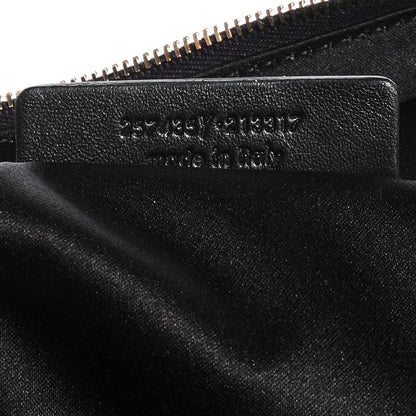 Saint Laurent Nubuck Crocodile Embossed Oversized Muse Purple 7 of 7