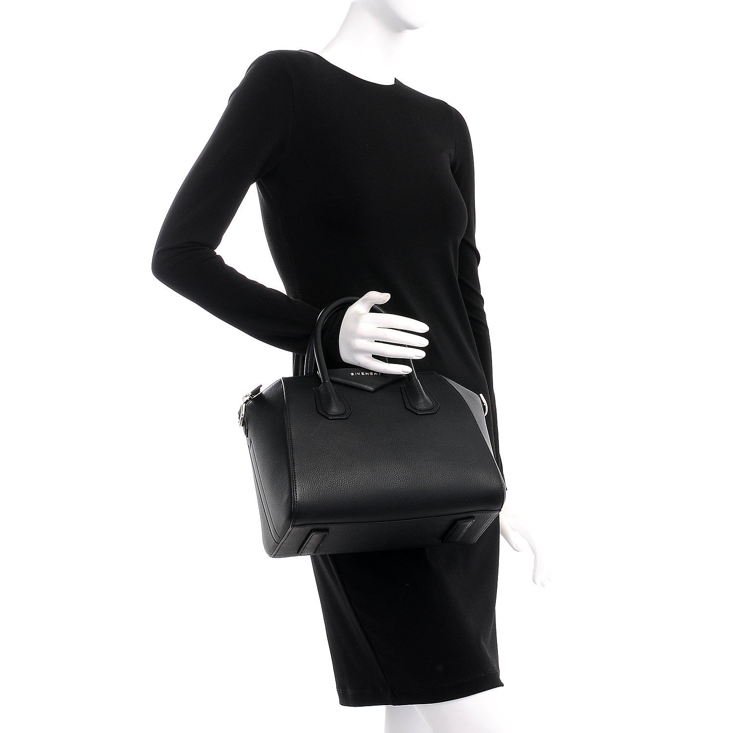 Givenchy Sugar Goatskin Small Antigona Black 3 of 8