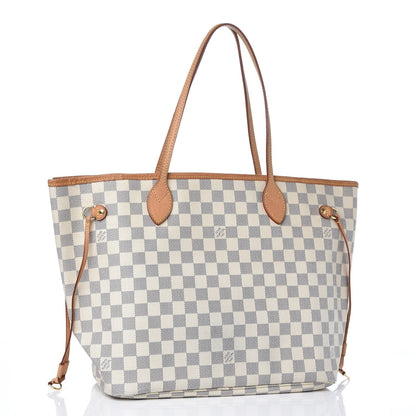 Louis Vuitton Damier Azur Neverfull MM 3 of 10
