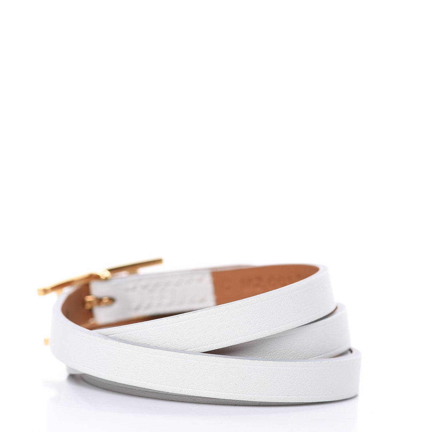 Swift Hapi 3 MM Triple Tour Bracelet T2 White