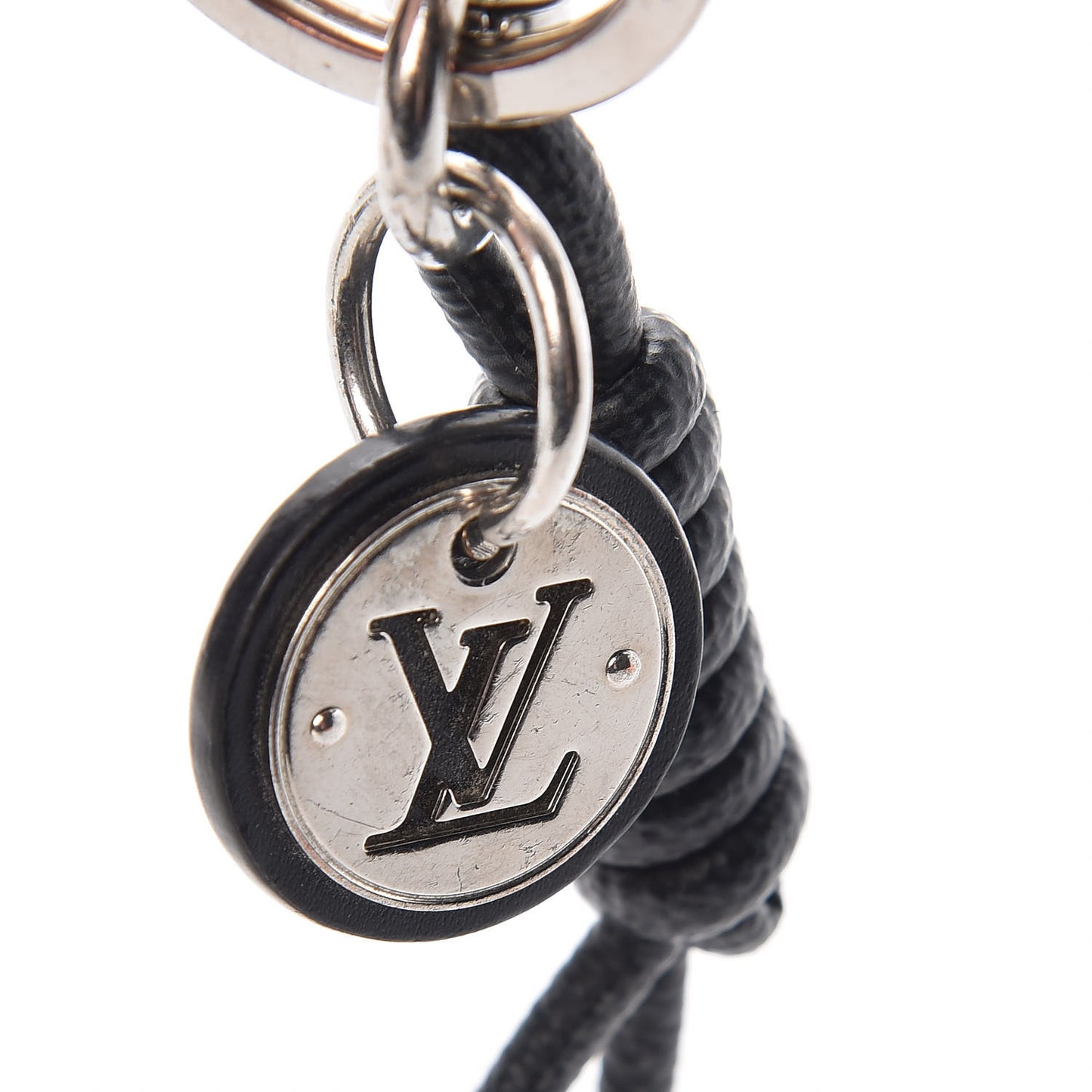 Damier Graphite Rope Key Holder