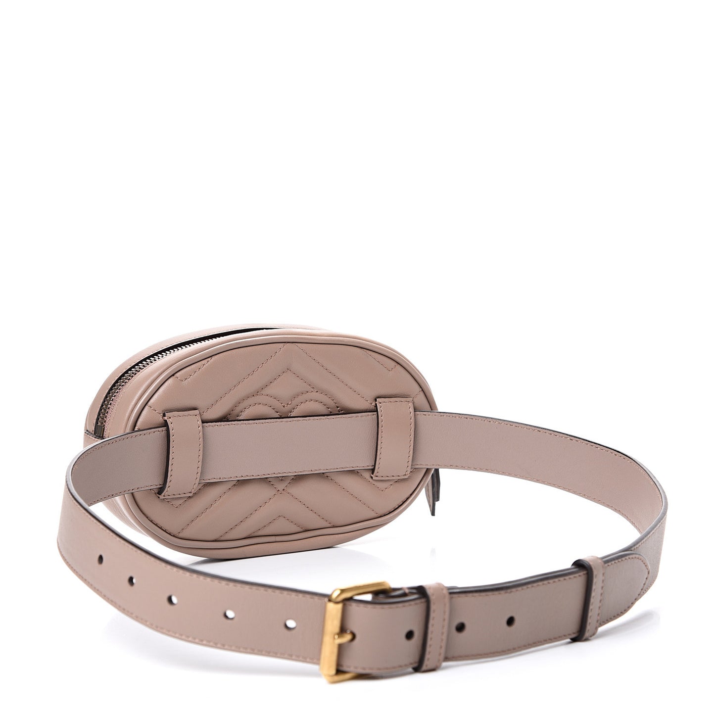 Calfskin Matelasse GG Marmont Belt Bag 85 34 Porcelain Rose