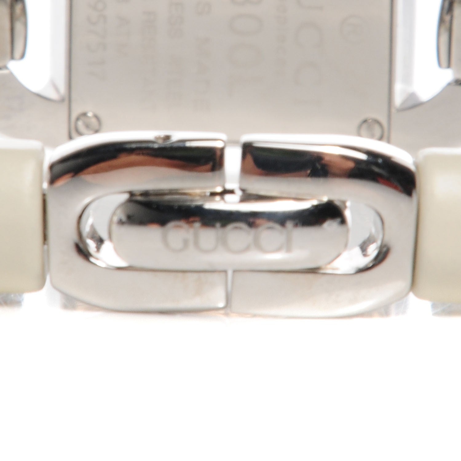 Gucci Stainless Steel Bamboo 16mm 6800L Quartz Watch 6 of 8