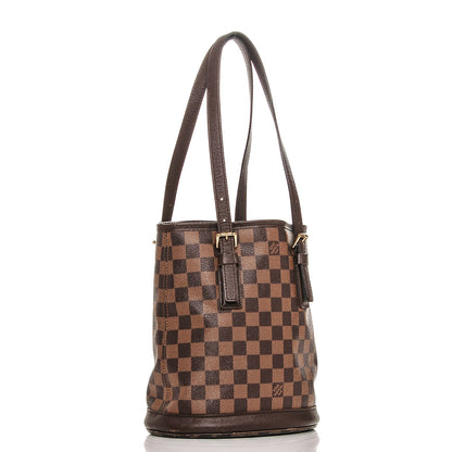 Louis Vuitton Damier Ebene Marais Bucket 23 3 of 6