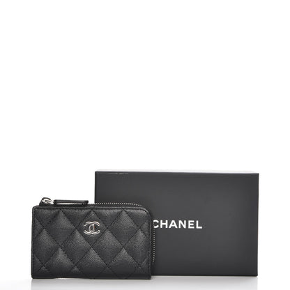 Chanel Caviar Quilted Key Holder Case Black 8 of 8
