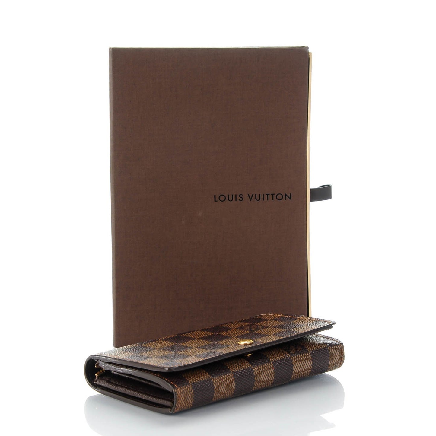 Damier Ebene Porte-Monnaie Tresor Wallet
