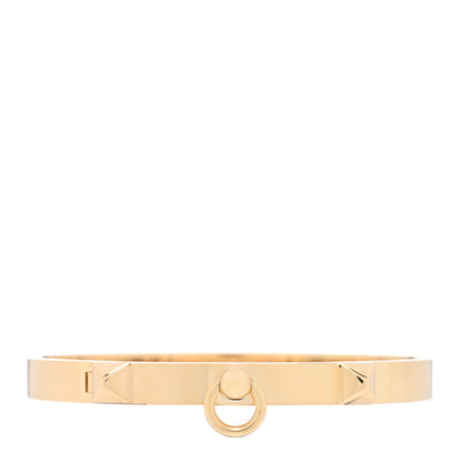 Hermes 18K Yellow Gold PM Collier De Chien Bracelet SH 1 of 3