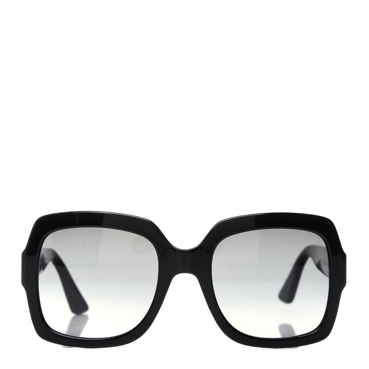Gucci Oversized Square GG0036S Sunglasses Black 2 of 7