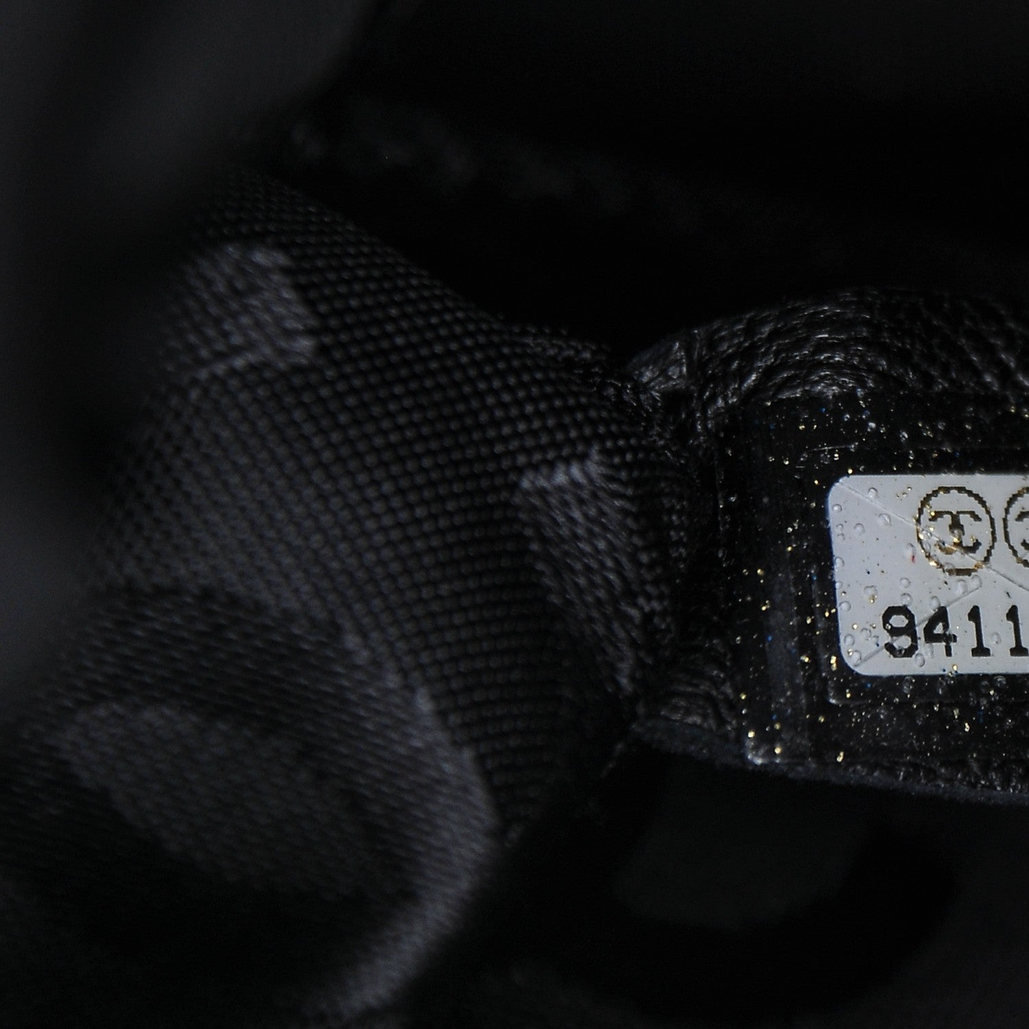 Chanel Calfskin Contrast Stitch Surpique Bowler Black 7 of 9