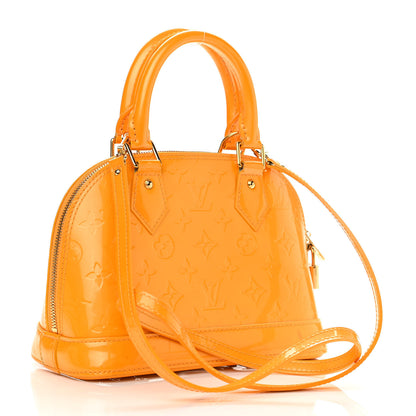 Louis Vuitton Vernis Alma BB Jaune Passion 3 of 12