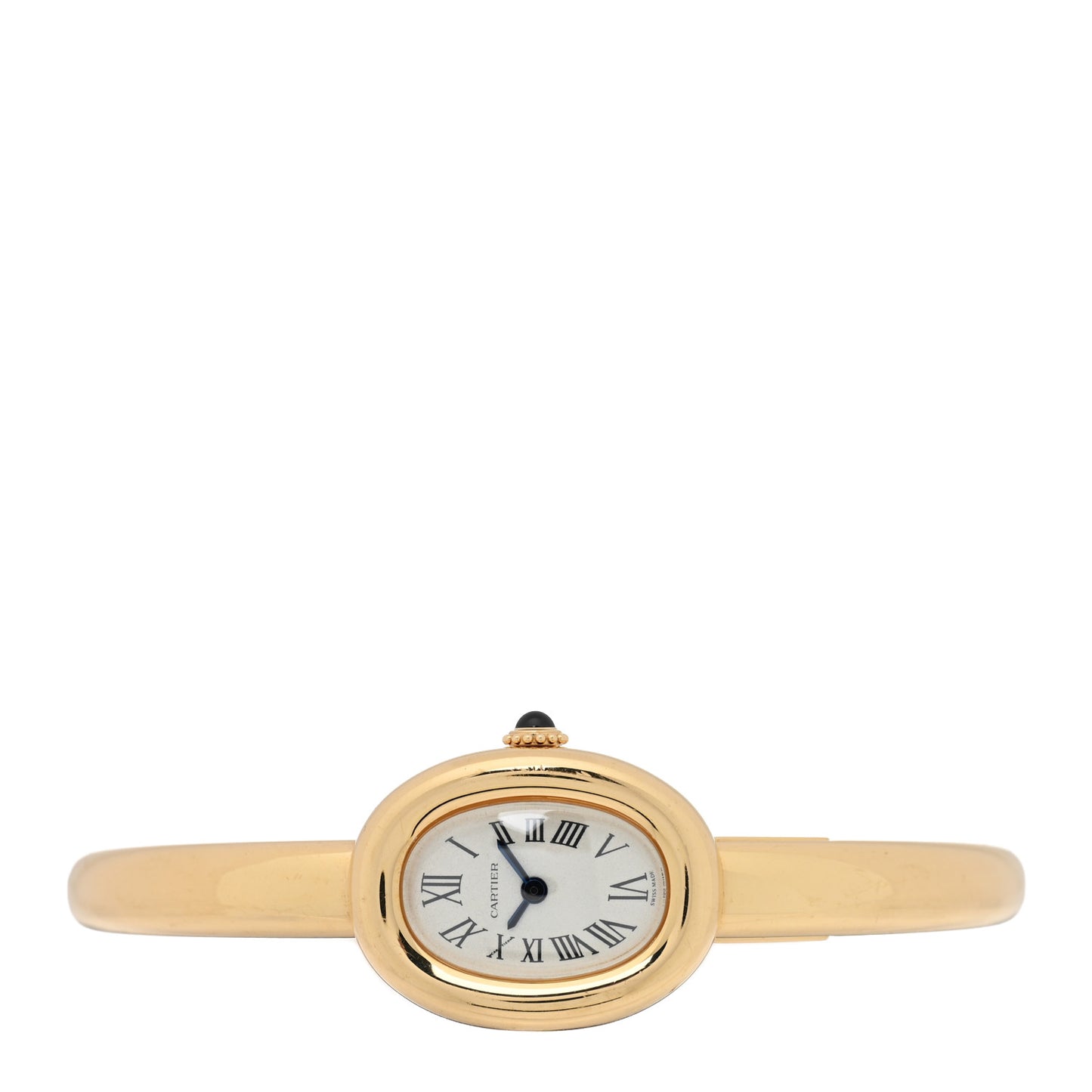 18K Yellow Gold 19mm Baignoire Quartz Watch