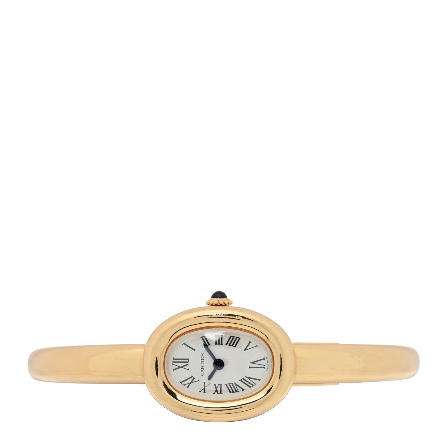 Cartier 18K Yellow Gold 19mm Baignoire Quartz Watch 2 of 5