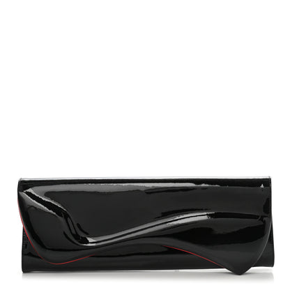 Christian Louboutin Patent Pigalle Clutch Black 1 of 7