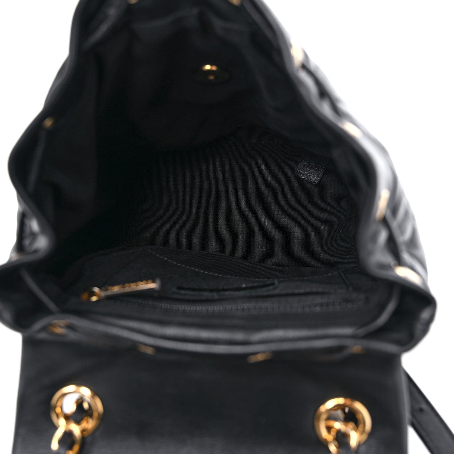 Chanel Lambskin Quilted Small Urban Spirit Backpack Black 5 of 10