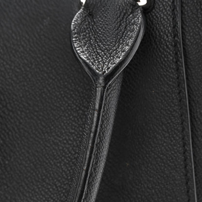 Burberry Soft Grain Calfskin Medium Buckle Tote Black 13 of 16