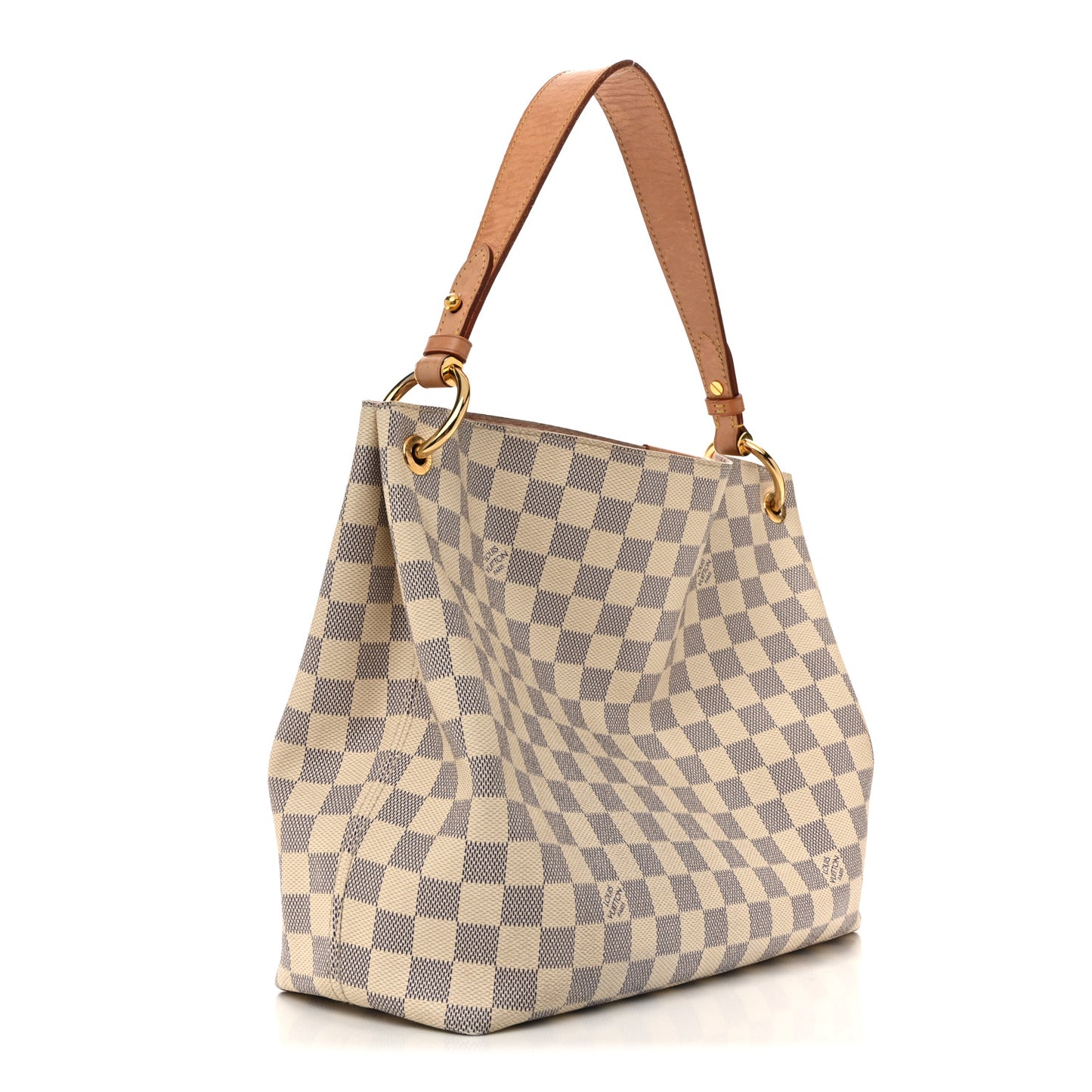 Damier Azur Graceful PM Rose Ballerine