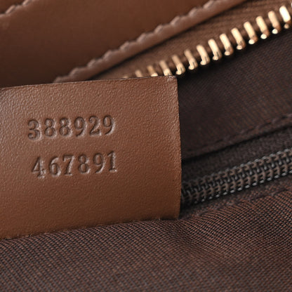 Gucci GG Supreme Monogram Medium Joy Tote Brown 7 of 11
