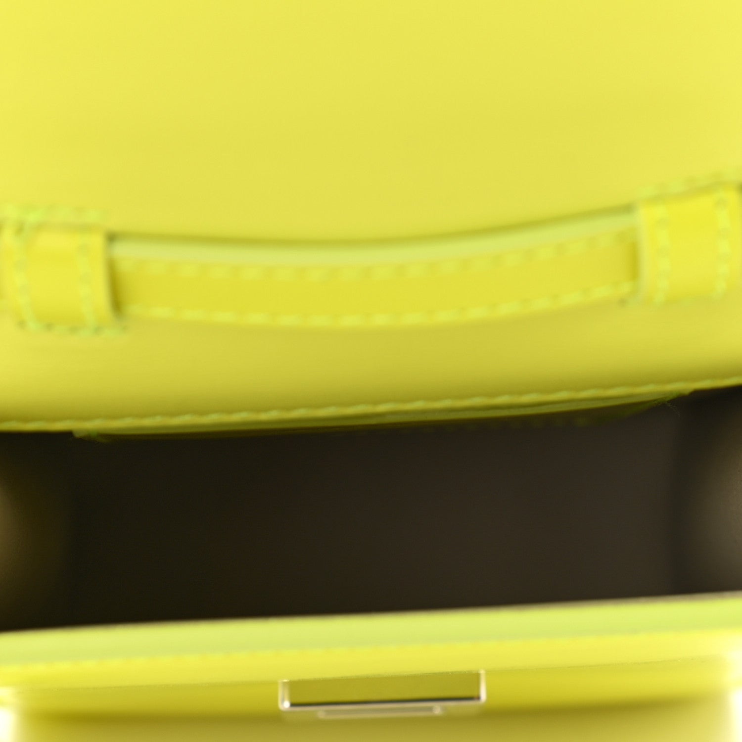 Givenchy Box Calfskin Mini 4G Vertical Bag Fluo Yellow 5 of 9