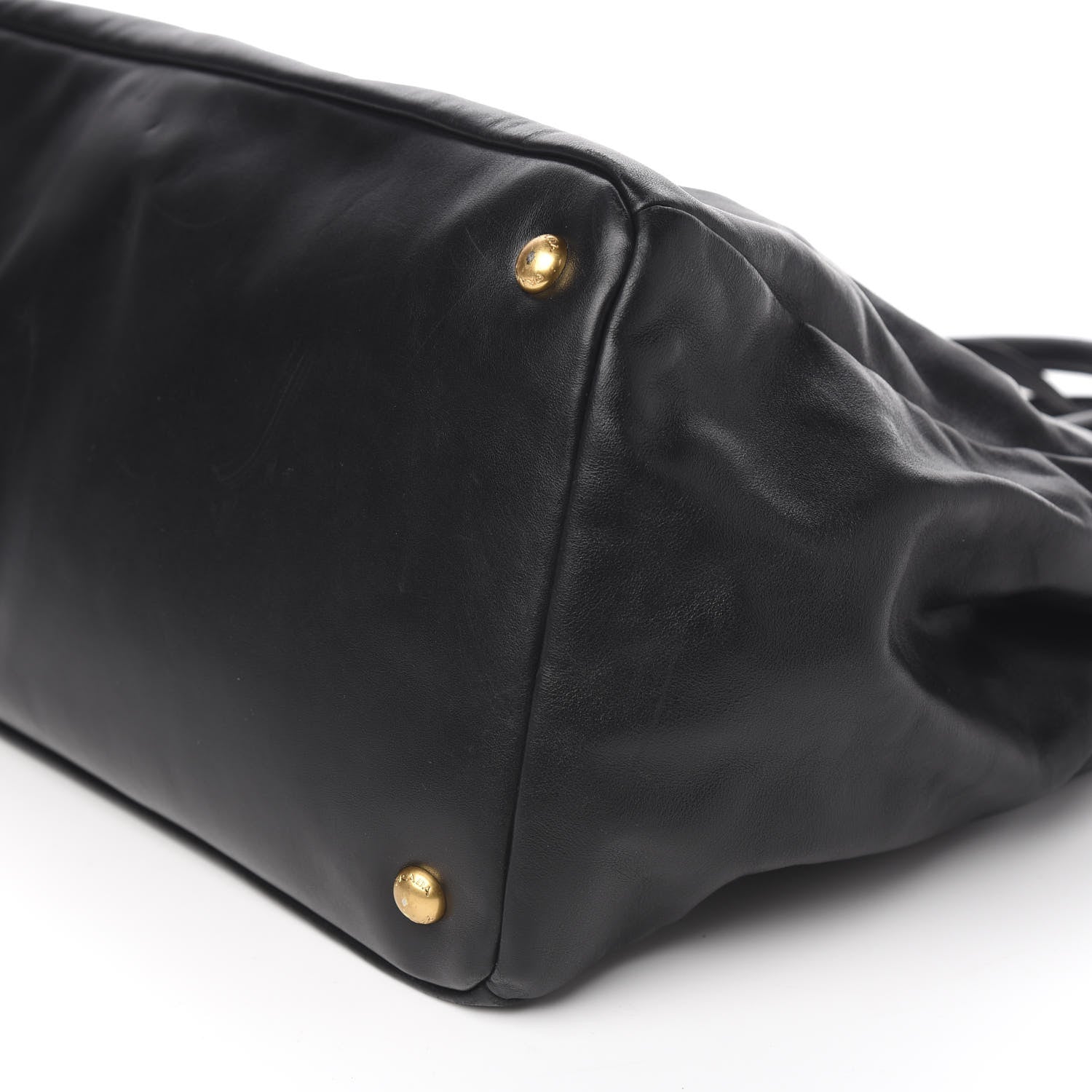 Prada Soft Calfskin Tote Black 9 of 11