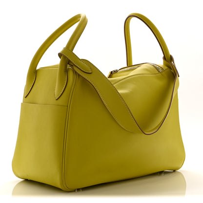 Hermes Evercolor Lindy 30 Lime 3 of 12