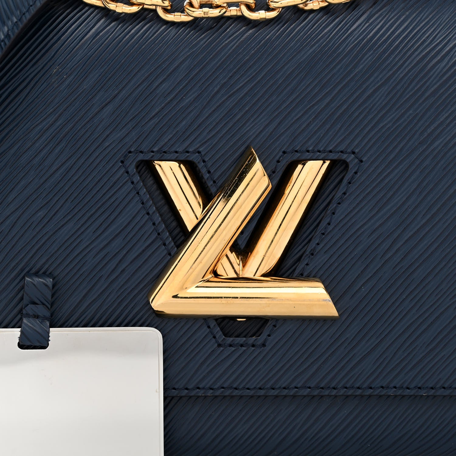 Louis Vuitton Epi Twist Shoulder Bag MM Indigo 7 of 10