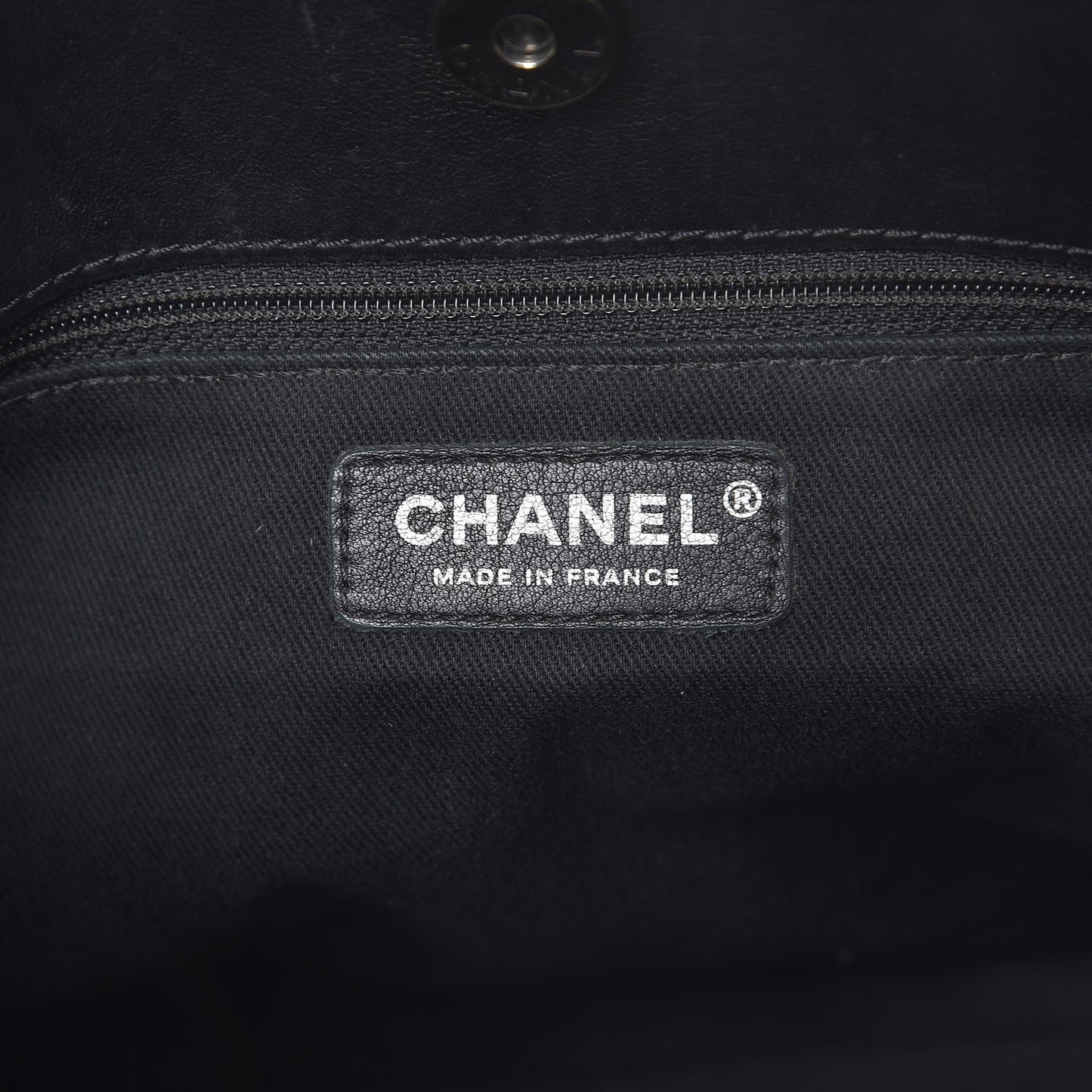 Patent Calfskin Quilted Reissue 2.55 Tote Dark Brown
