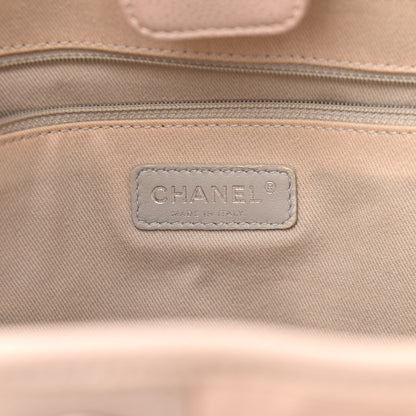 Chanel Glazed Calfskin Small Deauville Tote Light Pink 6 of 15