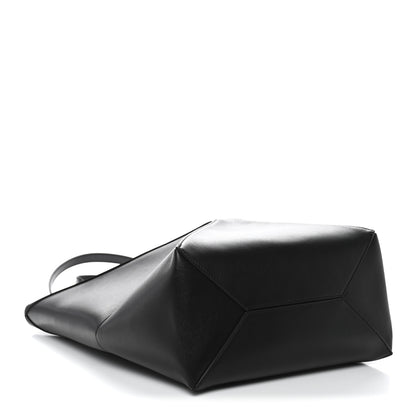 Loewe Shiny Calfskin Medium Puzzle Fold Tote Black 4 of 10