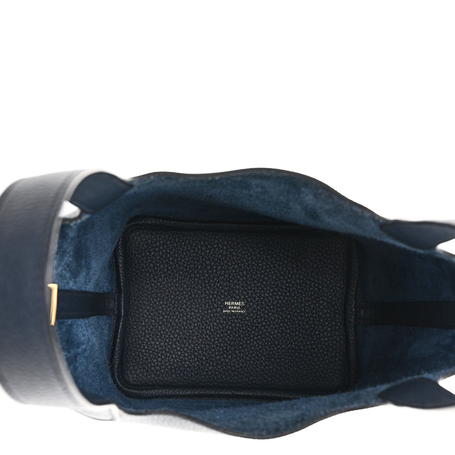 Hermes Taurillon Clemence Picotin Lock 18 PM Bleu Nuit 5 of 11
