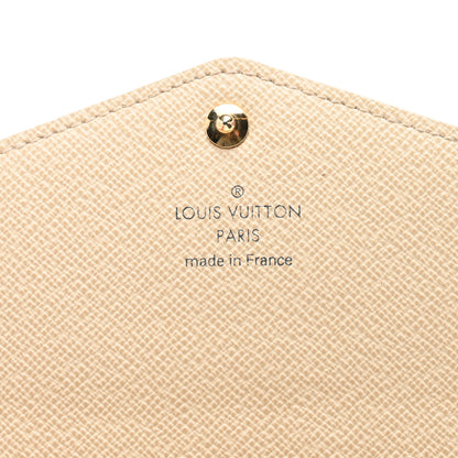 Louis Vuitton Damier Azur Sarah Wallet NM 6 of 6