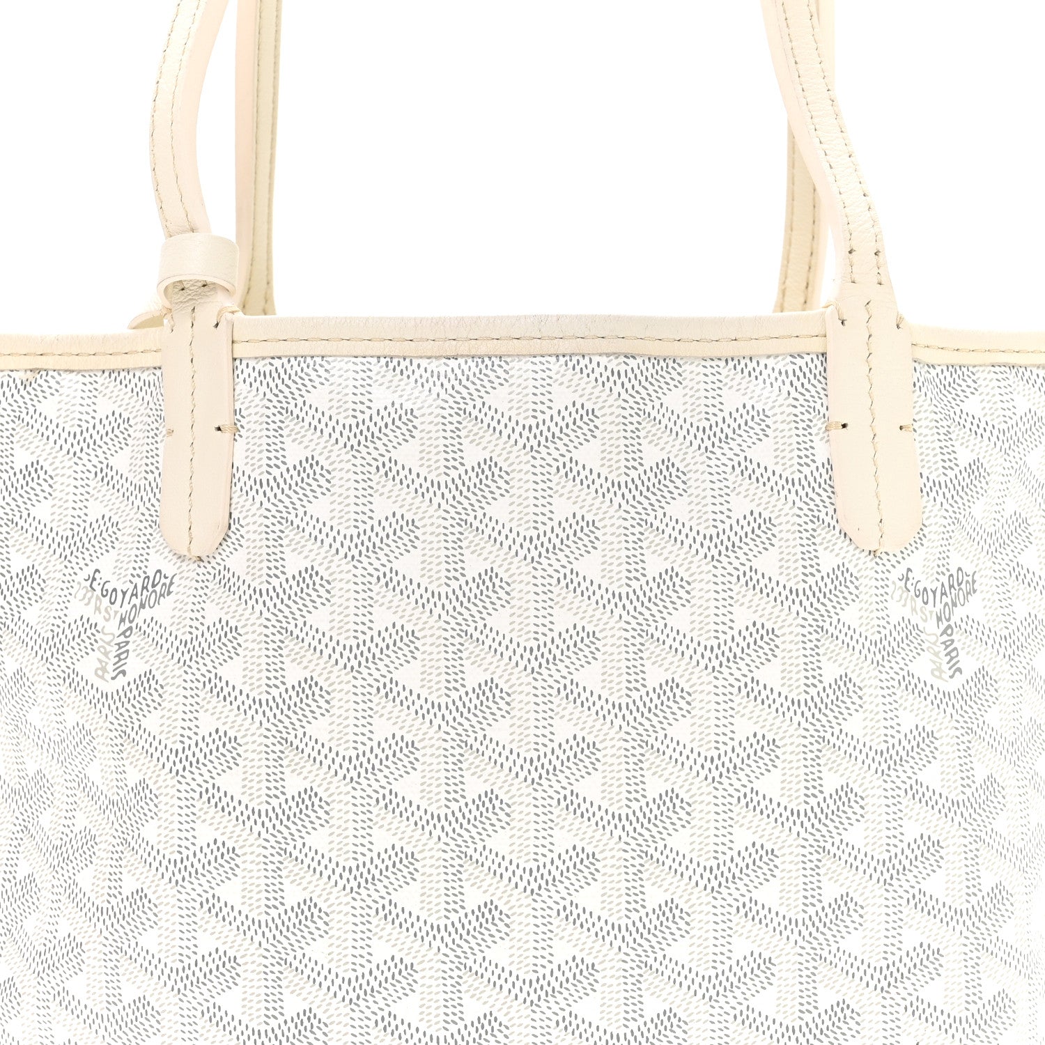 Goyard Goyardine Reversible Mini Anjou White 12 of 17