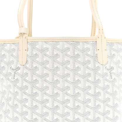 Goyard Goyardine Reversible Mini Anjou White 12 of 17