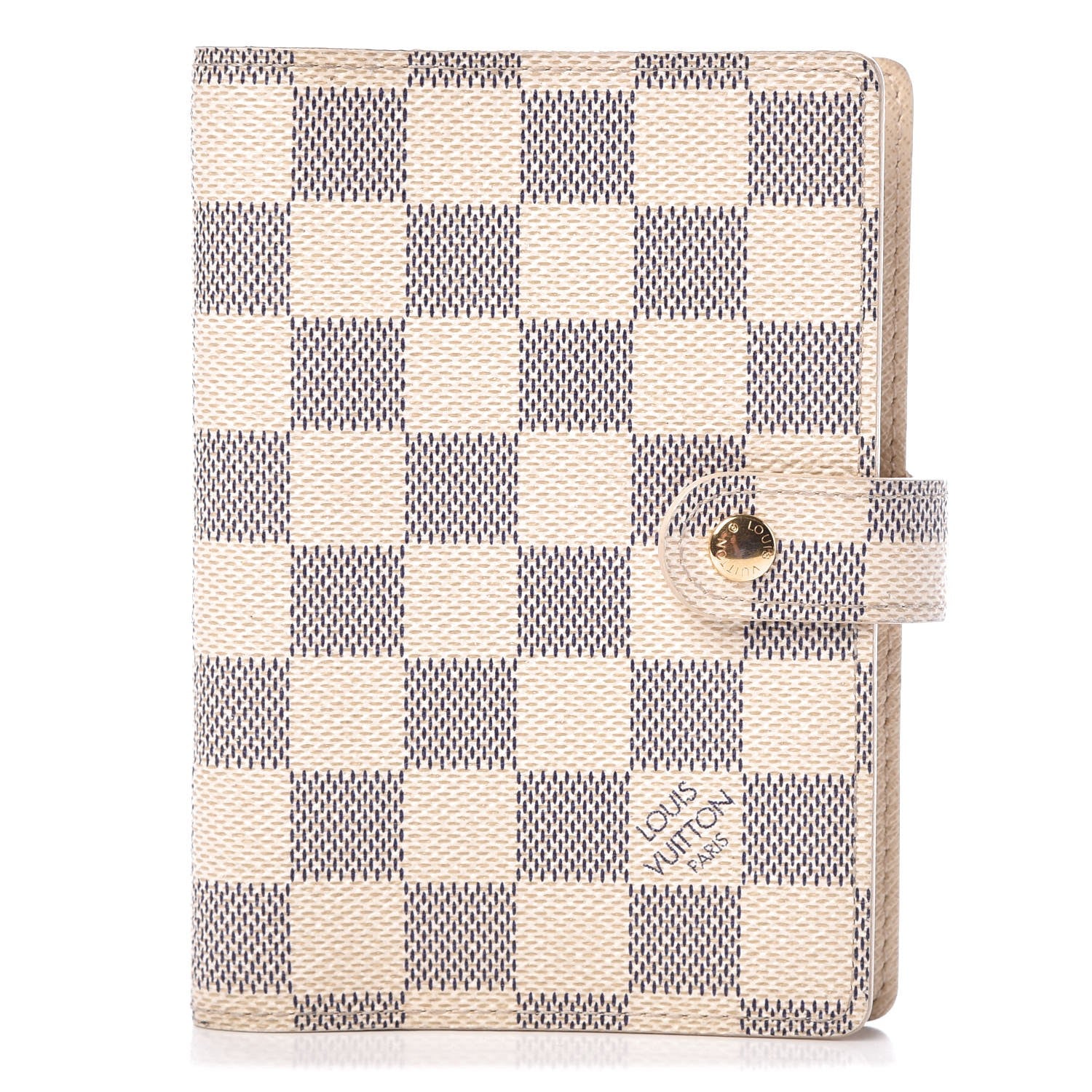 Louis Vuitton Damier Azur Small Ring Agenda Cover 1 of 7