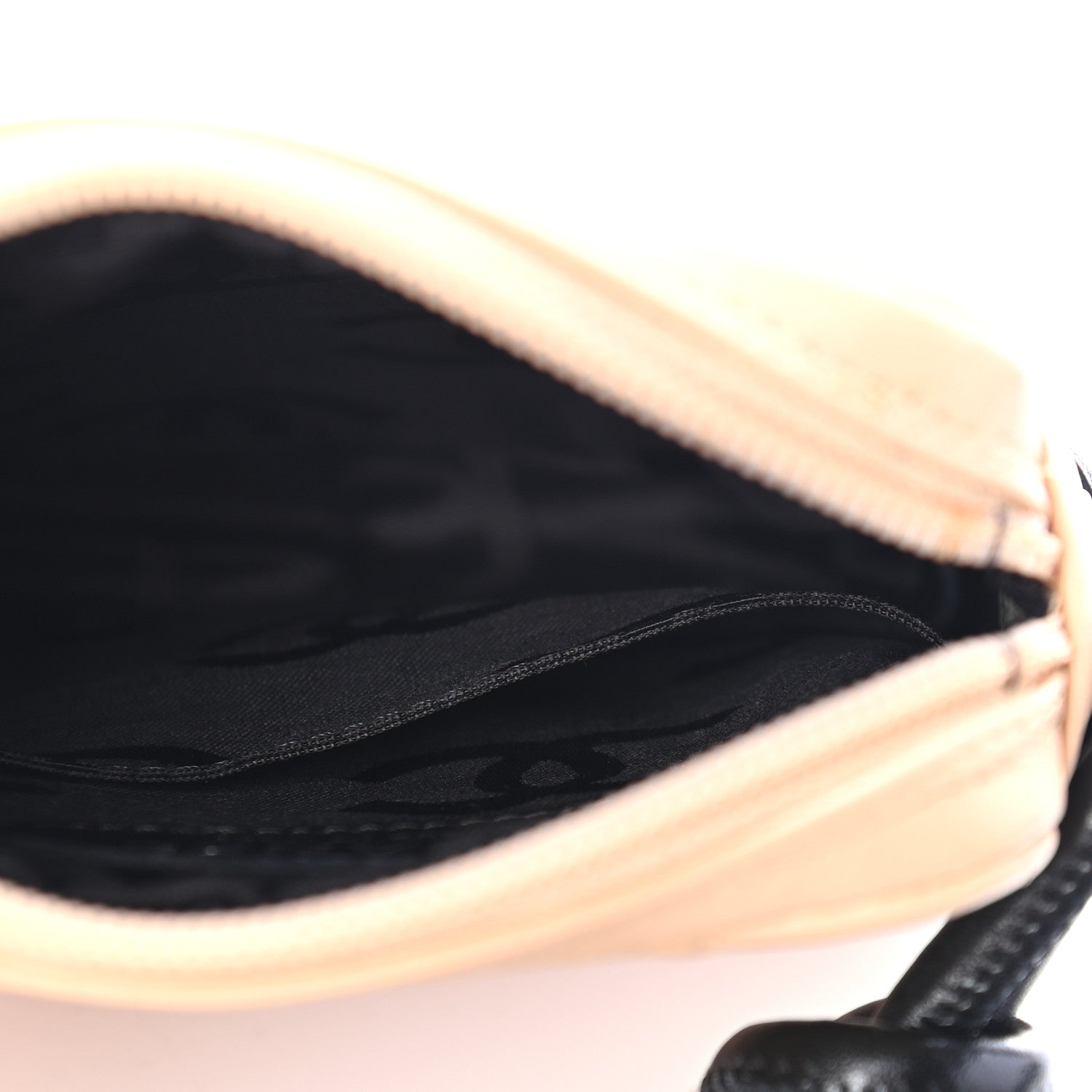 Chanel Calfskin Quilted Small Cambon Messenger Beige Black 5 of 9