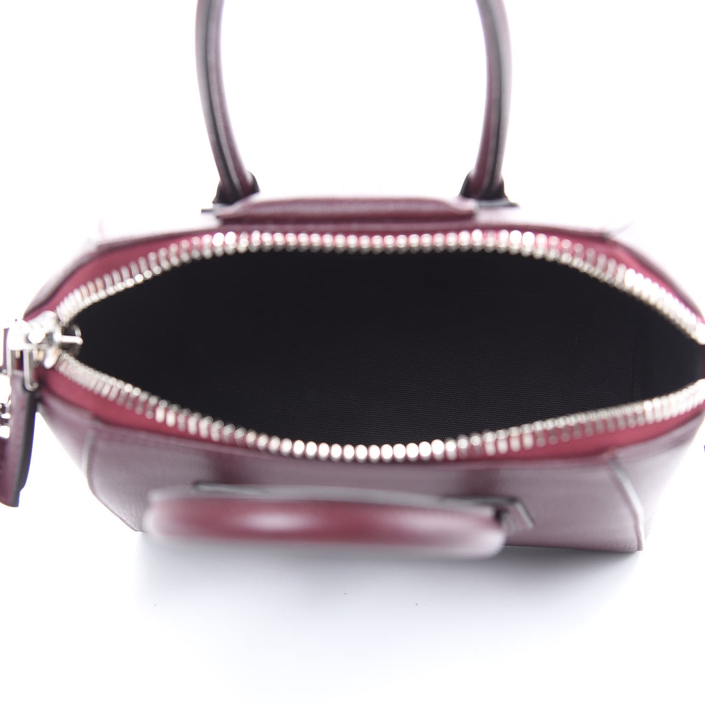 Sugar Goatskin Mini Antigona Aubergine